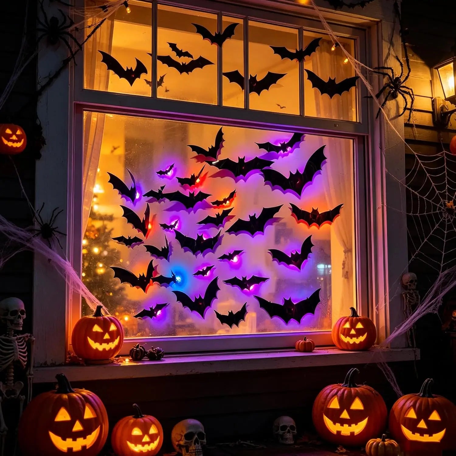BatGleam | Halloween Bats Decorations