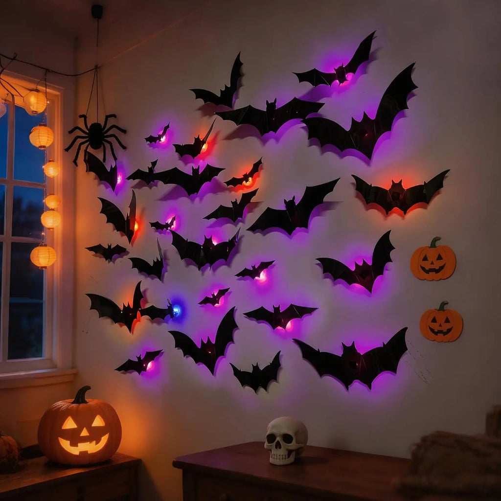 BatGleam | Halloween Bats Decorations